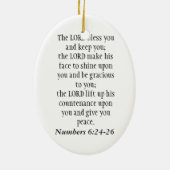 三位一体のオーナメント セラミックオーナメント (裏面)