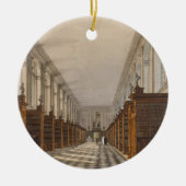 三位一体の大学図書館、ケンブリッジ、frのインテリア セラミックオーナメント (正面)