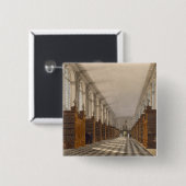 三位一体の大学図書館、ケンブリッジ、frのインテリア 缶バッジ (正面&裏面)