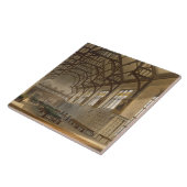 三位一体の大学、「からのケンブリッジのホール、 タイル (側面)