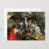 三位一体の寓話(パネル油) ポストカード (正面/裏面)