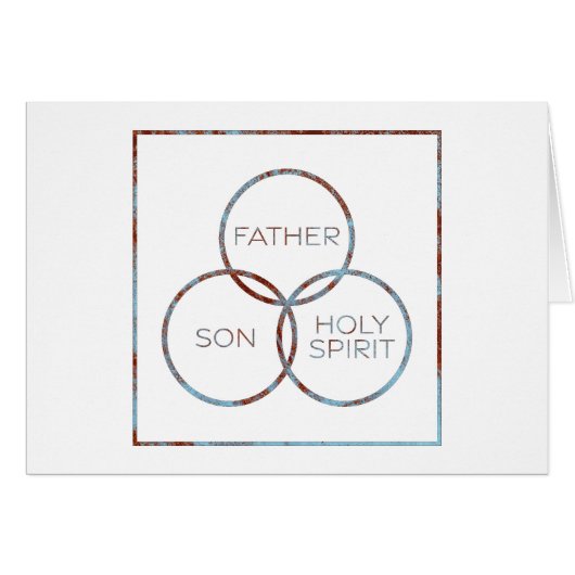 三位一体の父子聖霊 (正面横)