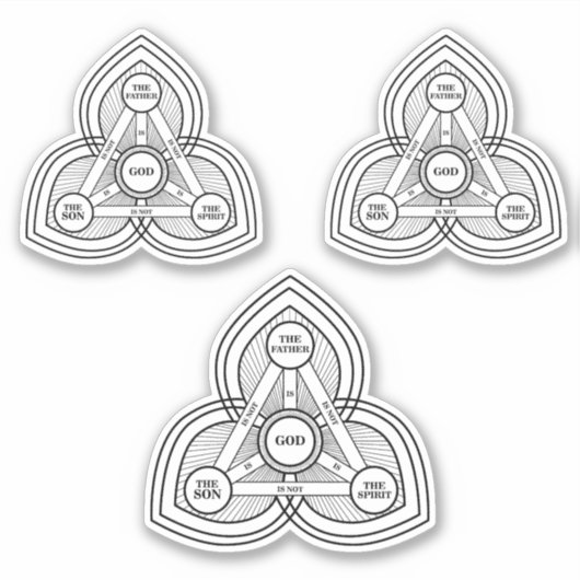 三位一体の父、息子と聖霊I シール (正面)