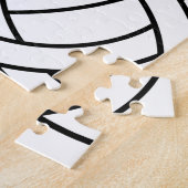 三位一体の結び目のケルト族のサクソンのバイキングのnorseの北欧人 ジグソーパズル (側面)