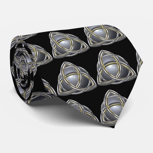 三位一体の結び目2のタイ ネクタイ (ロール)