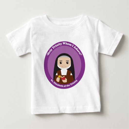三位一体の聖エリザベス ベビーTシャツ (正面)