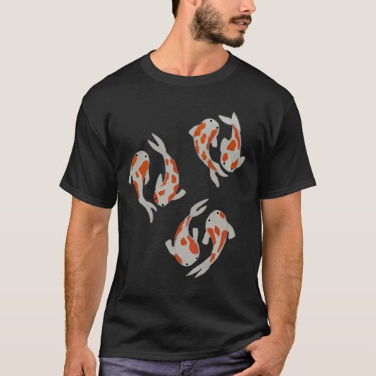 三位一体の錦鯉 Tシャツ (正面)