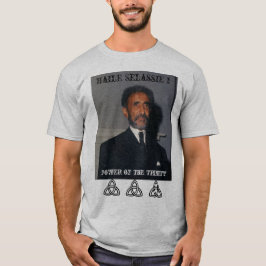 三位一体のHaile Selassie I力 Tシャツ