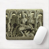 三位一体を描写するLintel: Siva、Brahmaおよび気力 マウスパッド (マウス)