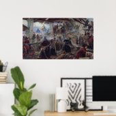 三位一体セルギウスの防衛 ポスター (ホームオフィス)