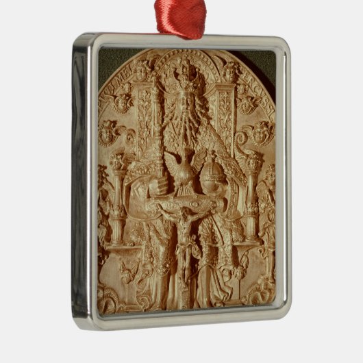 三位一体メダルは、オリジナルの版を作り直しました メタルオーナメント (右)