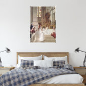 三位一体教会の聖餐式， 1877 キャンバスプリント (インサイチュ (寝室))