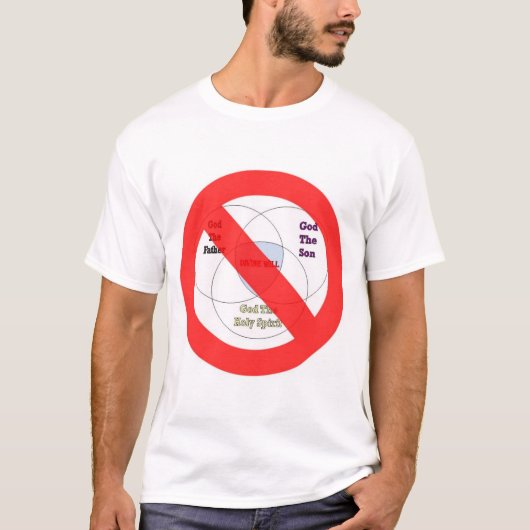 三位一体無し Tシャツ (正面)