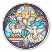 三位一体父と息子と聖霊の象徴 シール (正面)