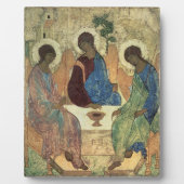 三位一体1420年代（パネルのテンペラ） フォトプラーク (正面)