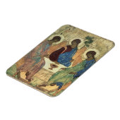 三位一体1420年代(パネルのテンペラ) マグネット (左側)