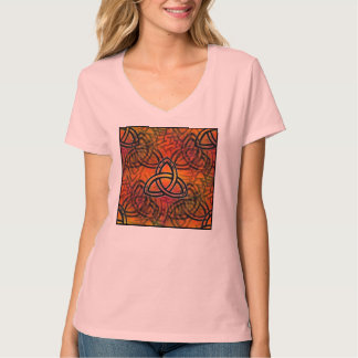 "三位一体"の女性のワイシャツはGlenn McCarthyによって設計しました Tシャツ