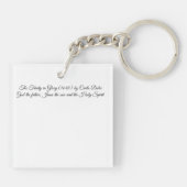 三位一体 キーホルダー (裏面)