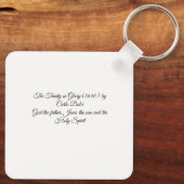 三位一体 キーホルダー (裏面)