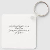 三位一体 キーホルダー (裏面)