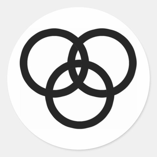 三位一体 ラウンドシール (正面)