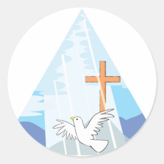 三位一体 – 父なる子と聖霊なる神 ラウンドシール