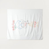 三位一体 – 父，子，聖霊 タペストリー (正面(横))