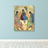 三位一体、1420年代 キャンバスプリント (インサイチュ (ウッドフロア))