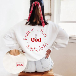 三位一体 | Father Son Holy Spirit GOD Christian スウェットシャツ