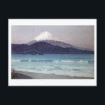 三保の富士、吉田・美保半島から見た富士山 ポストカード<br><div class="desc">吉田博吉田博（よしだひろし、1876年9月19日–1950年4月5日）は、20世紀の画家・木版画日本の家。新版画スタイルの一もっとも偉大人と評され、特に優れた景観プリントで知られる。吉田さんは広く旅をし日本のて、タージマハルやスイスアルプス、グランドキャニオンや州の国立公園など伝統的日本の、ウッドカットのスタイルで行われた非主題のイメージで特に知られ統一されたた。引用文：ウィキペディア</div>