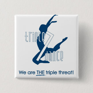 三倍7のダンスボタン 缶バッジ