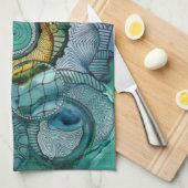 三円の台所タオル キッチンタオル (四つ折り)