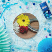 三冠の花 ペーパープレート (パーティー)