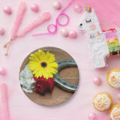 三冠の花 ペーパープレート (パーティー)