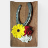 三冠の花 横断幕 (縦)