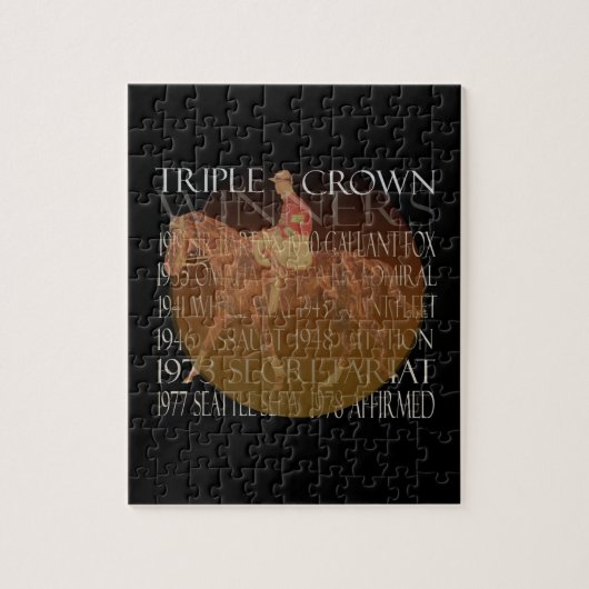 三冠勝者のギフト及びパーティーの供給 ジグソーパズル (縦)