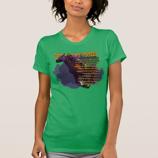 三冠勝者 Tシャツ (正面)