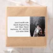 三匹のオオカミが遠吠え ラベル (インサイチュ)