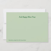 三匹の子猫 サンキューカード (裏面)