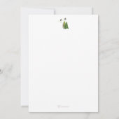 三匹の子豚と大きな悪いオオカミ サンキューカード (裏面)