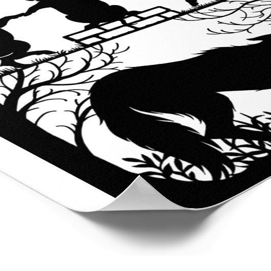 三匹の子豚 ポスター (角)