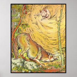 三匹の小さな吹豚が家に ポスター