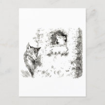 三匹の小豚『2番目の子ぶたはがき』