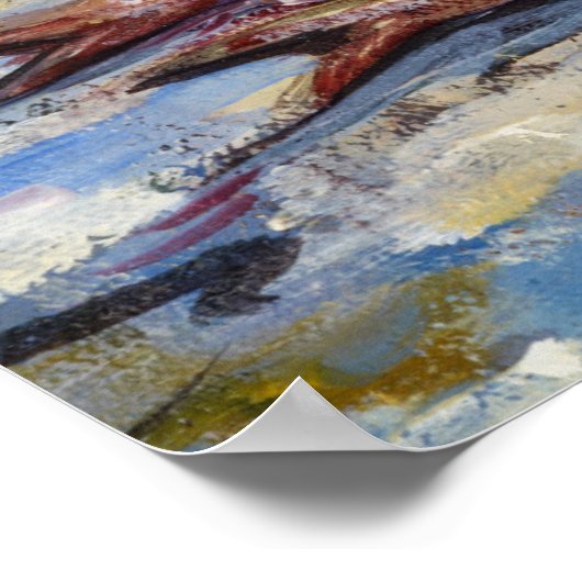 三匹の魚 ポスター (角)