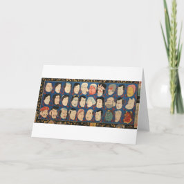 三十のお面, 国芳 30 Masks, Kuniyoshi, Ukiyo-e カード