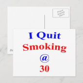 三十一やめ喫煙 ポストカード (正面/裏面)