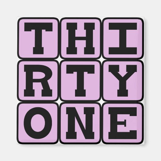 三十一、31番 マグネット (正面)