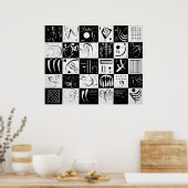 三十人 | Wassily Kandinsky | ポスター (キッチン)