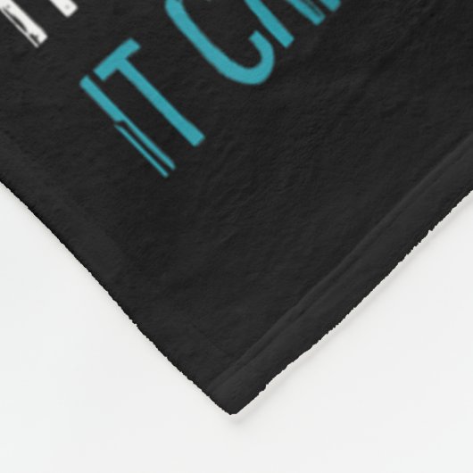 三叉神経痛が覚醒することができないもの フリースブランケット (角)