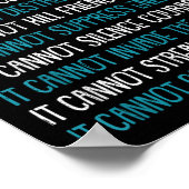 三叉神経痛が覚醒することができないもの ポスター (角)